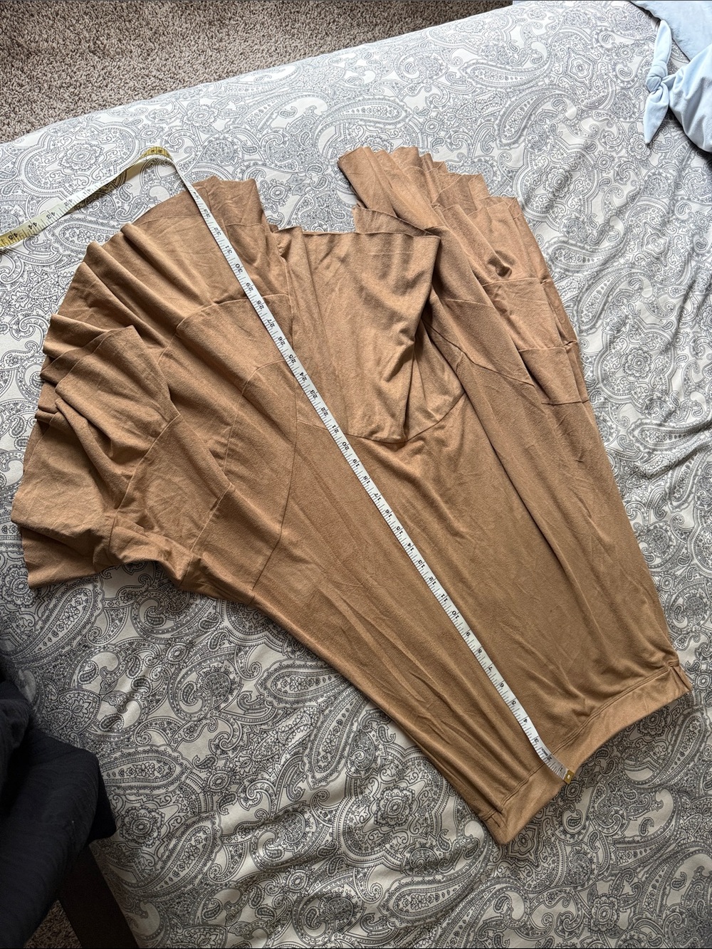 Vintage Y2K Faux Suede Cascading Ruffles Skirt - Picture 6 of 6
